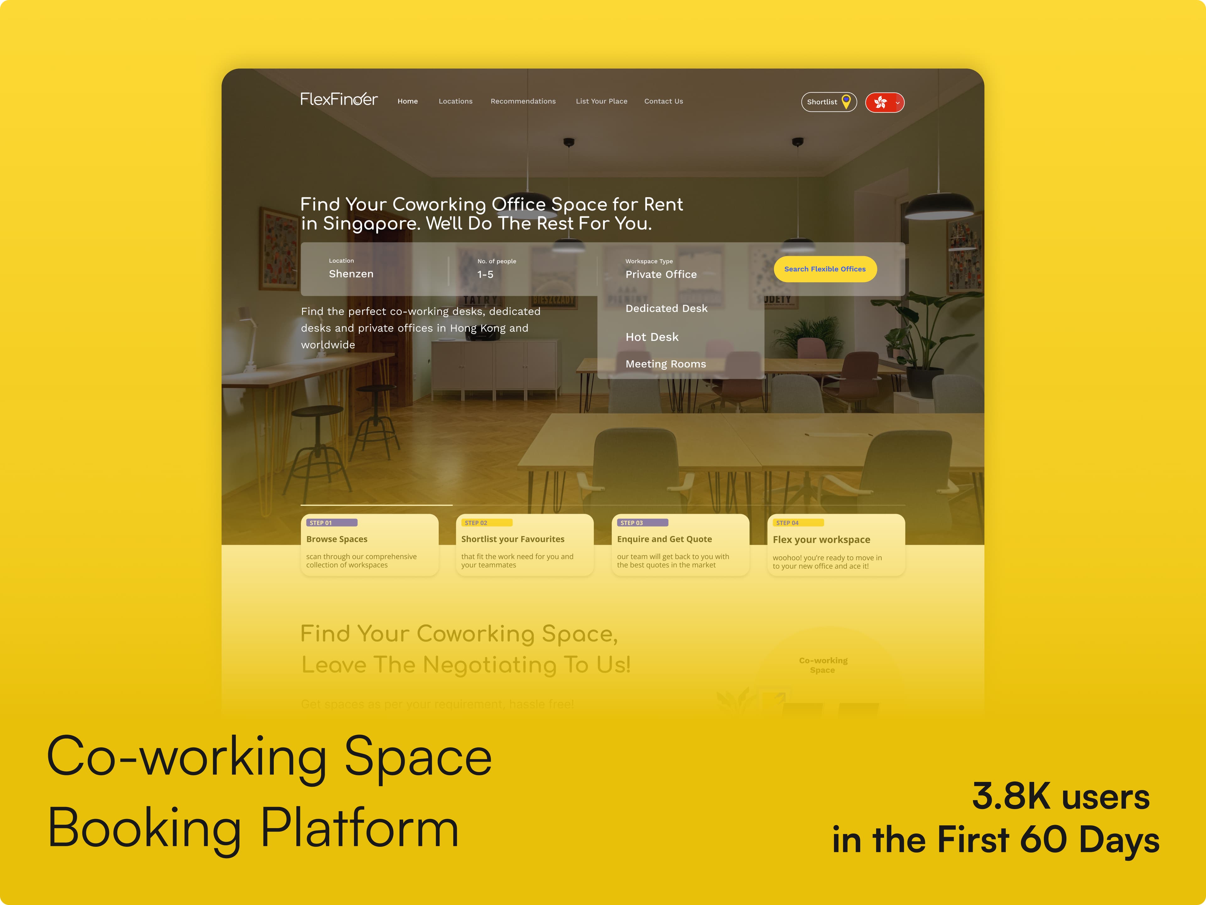 Flexfinder: From launch to 3,800 users in 60 days